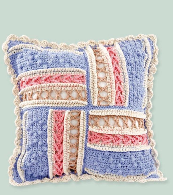 10 Free Gorgeous Pillow Crochet Patterns