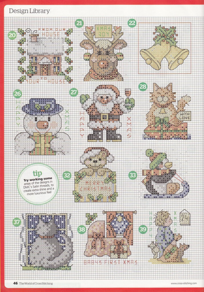 1000 Images About Cross Stitch Christmas On Pinterest