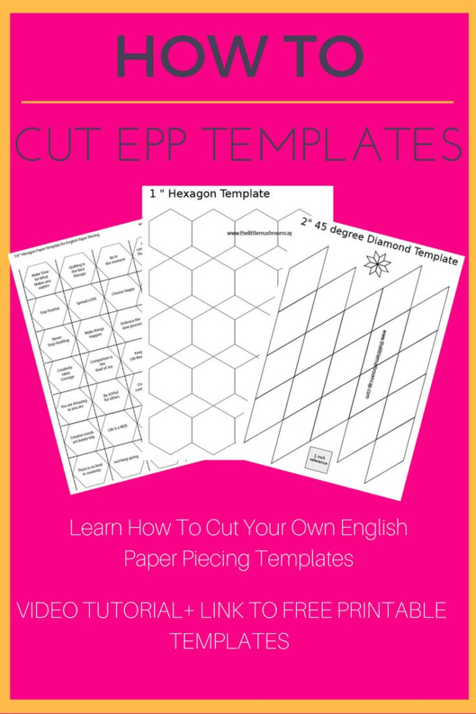 1361 Best English Paper Piecing Images On Pinterest English Paper 