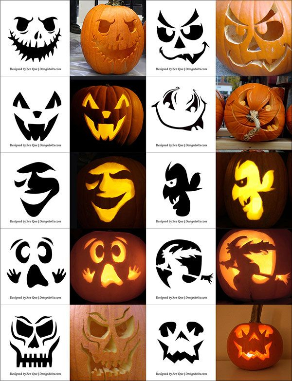 30 Free Printable Patterns For Carving Pumpkins DECOOMO