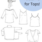 30 Free Sewing Patterns For Womens Tops Printable PDF Templates In