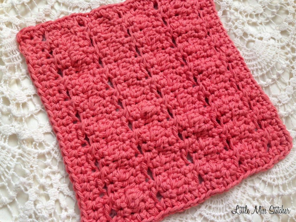 5 Free Crochet Dishcloth Patterns Torchons En Crochet Torchon 