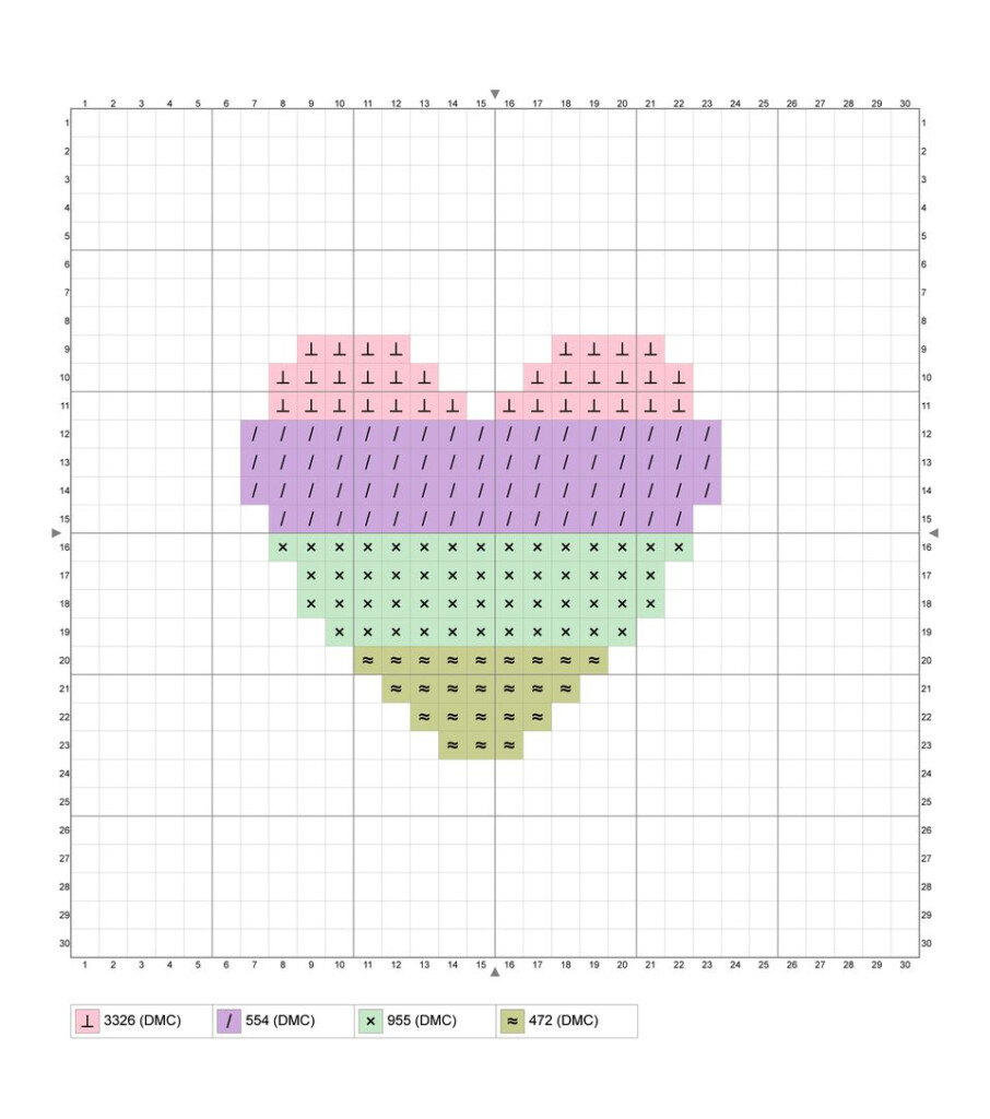 7 Free Beginner Cross Stitch Patterns