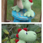 9 Crochet Amigurumi Dinosaur Free Patterns Crochet Dragon Pattern