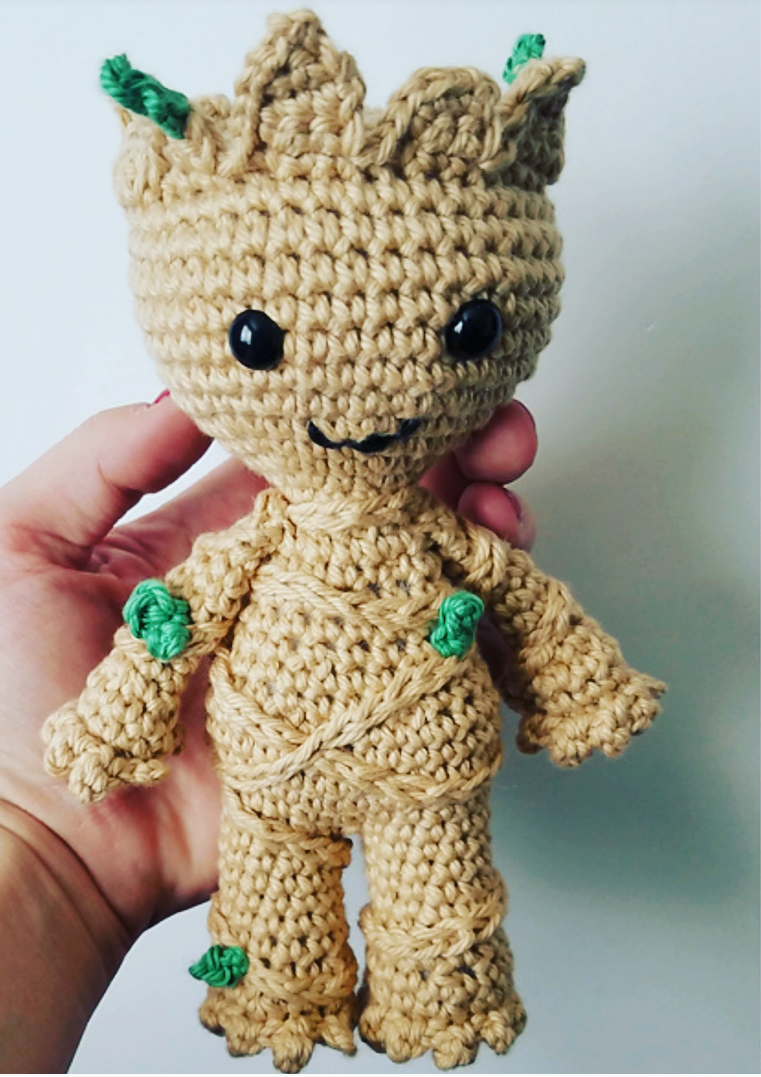 Baby Groot Crochet My XXX Hot Girl
