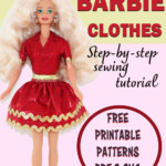 Barbie Dress Patterns Free Printable Pdf FREE PRINTABLE TEMPLATES