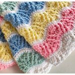 Butterfly Kisses Baby Blanket Free Crochet Pattern