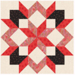 Carpenter s Star Quilt Block Pattern