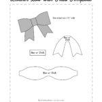 Cheer Bow Template Free Nisma Info