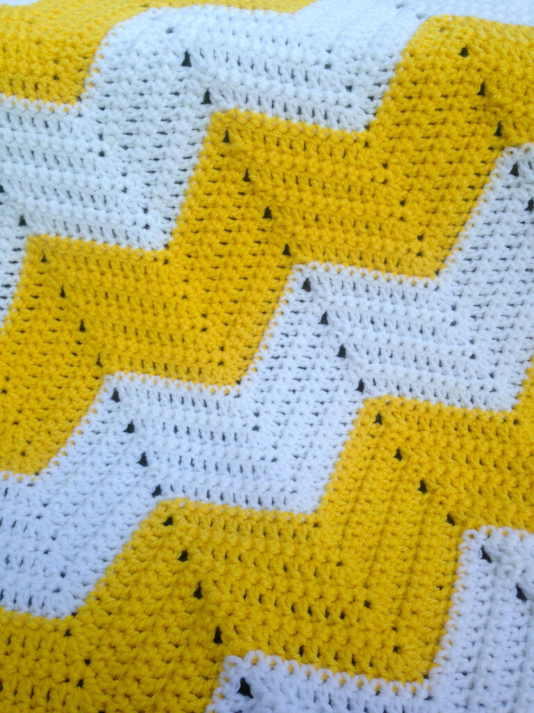 Chevron Baby Blanket Free Crochet Pattern Crochet Blanket Chevron 