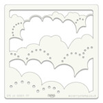 Clouds Stencil 7 X 7 Cloud Stencil Stencils Free Stencils