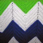 Collins Column How To Chevron Crocheted Blanket