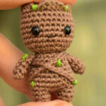 Crocheted Baby Groot Character Www scherieclub