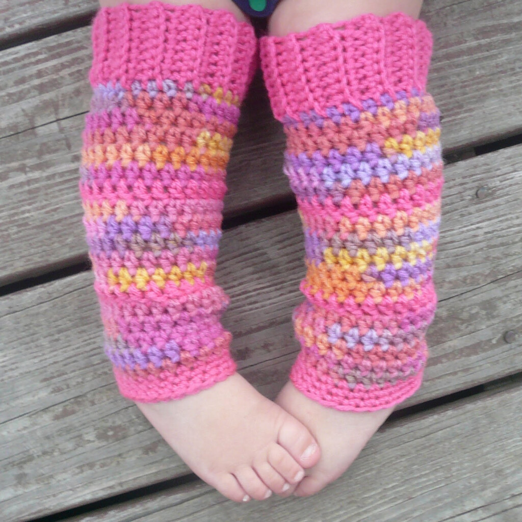 Danyel Pink Designs CROCHET PATTERN Baby Legwarmers