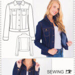 Denim Jacket Pattern Sewing Patterns Jean Jacket Pattern PDF