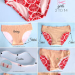 DIY Bikini FREE Bikini Bottom Pattern For Girls TREASURIE Sewing