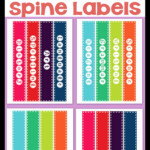 Downloadable Free Printable Binder Spines