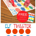 Elf On The Shelf Ideas Elf Twister Printable Elf On The Shelf
