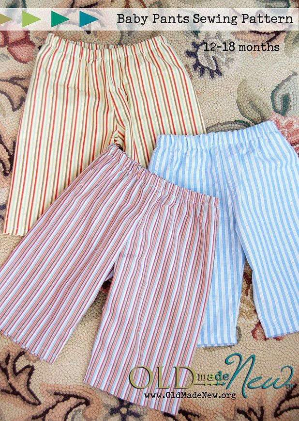 Free Baby Pants Pattern With Images Baby Pants Pattern