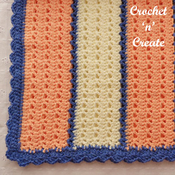 Free Crochet Pattern Snugly Warm Lapghan UK Crochet n Create