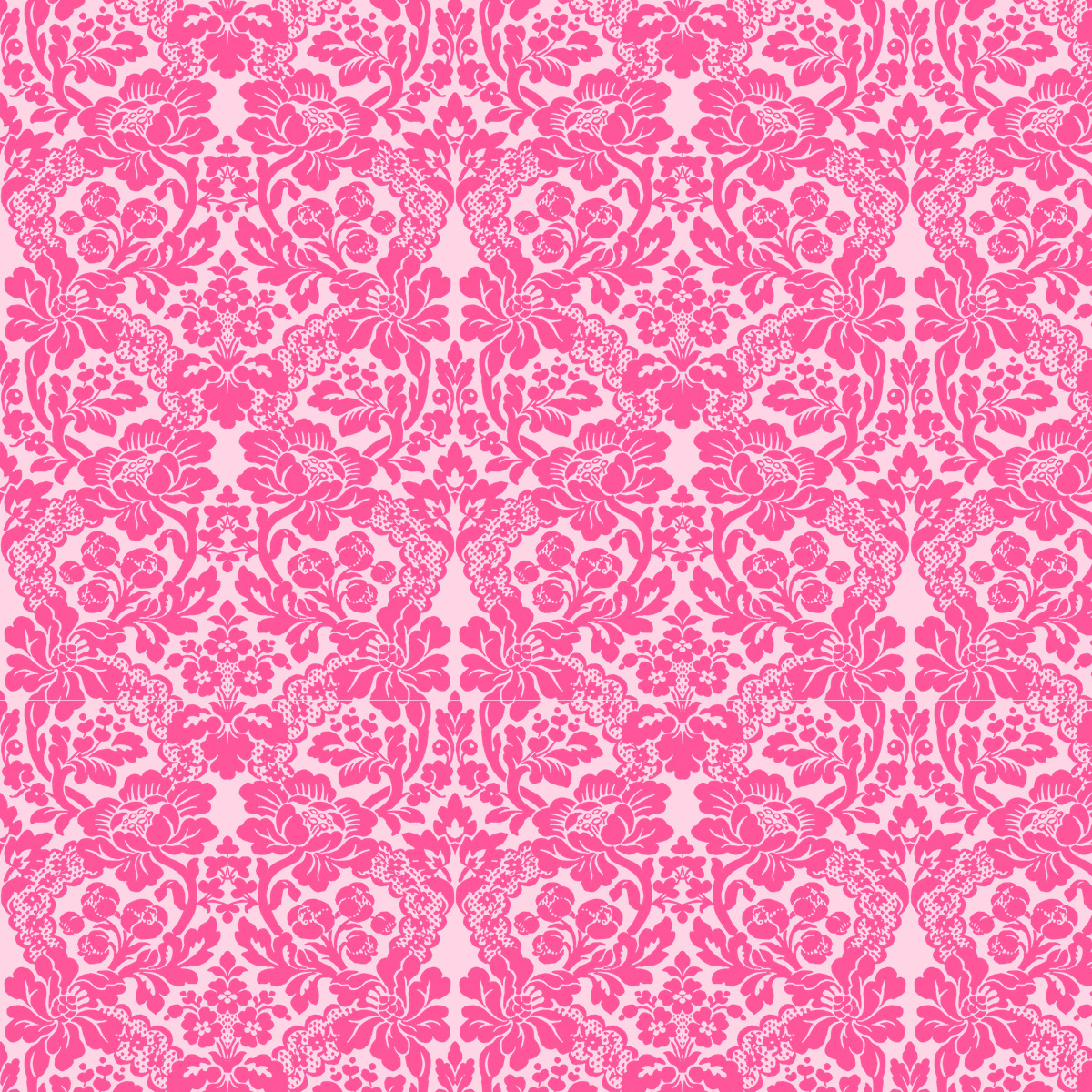 Free Digital Pink Damask Scrapbooking Paper Ausdruckbares 