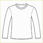 Free Long Sleeve Shirt Template Of Blank Long Sleeve Shirt Template 1