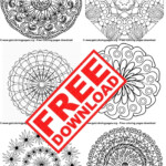 Free Mandala Printables Mandala Printable Free Dot Art Painting