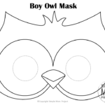 Free Owl Mask Templates For Kids Owl Coloring Pages Owl Mask Owl