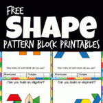 Free Pattern Block Printables Printable Blog