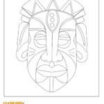 Free Printable African Mask Template Printable Templates