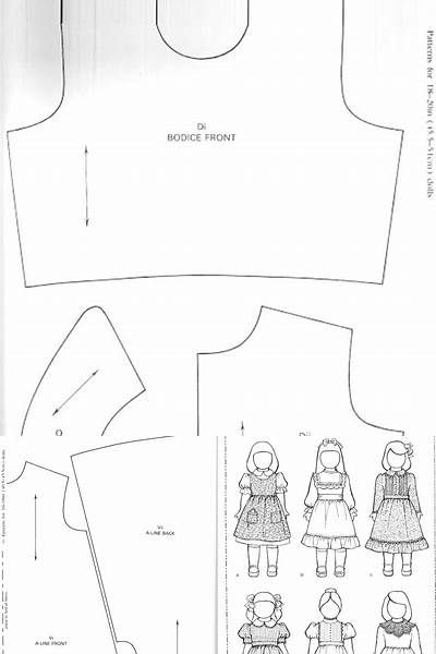 Free Printable Doll Clothes Patterns Bing Images Doll Clothes 