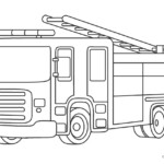 Free Printable Fire Truck Coloring Pages For Kids