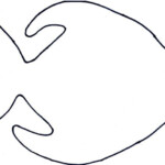 Free Printable Fish Template Fish Outline Printable Fish Template