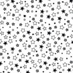 FREE PRINTABLE Star Pattern xmas Edition Paper Pattern Free