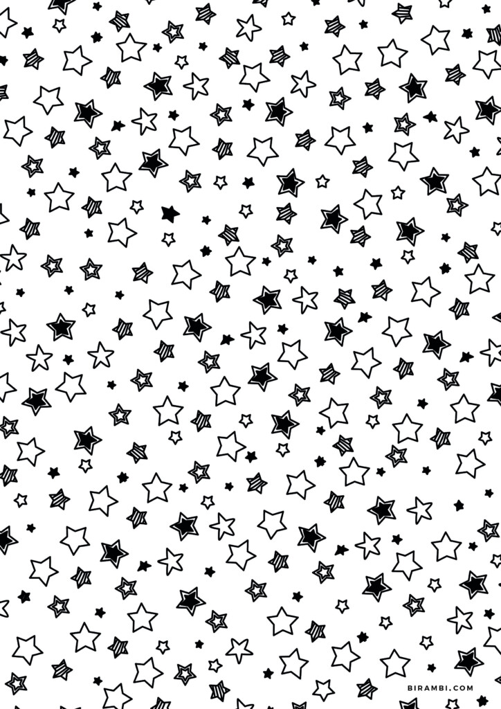 FREE PRINTABLE Star Pattern xmas Edition Paper Pattern Free 
