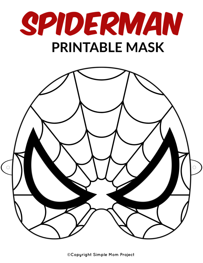 Free Printable Superhero Face Masks For Kids Face Masks For Kids 