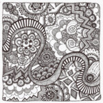 Free Printable Zentangle Coloring Pages For Adults Free Printable