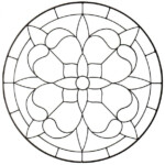 Free Round Window Patterns For Stained Glass Stained Glass Patterns