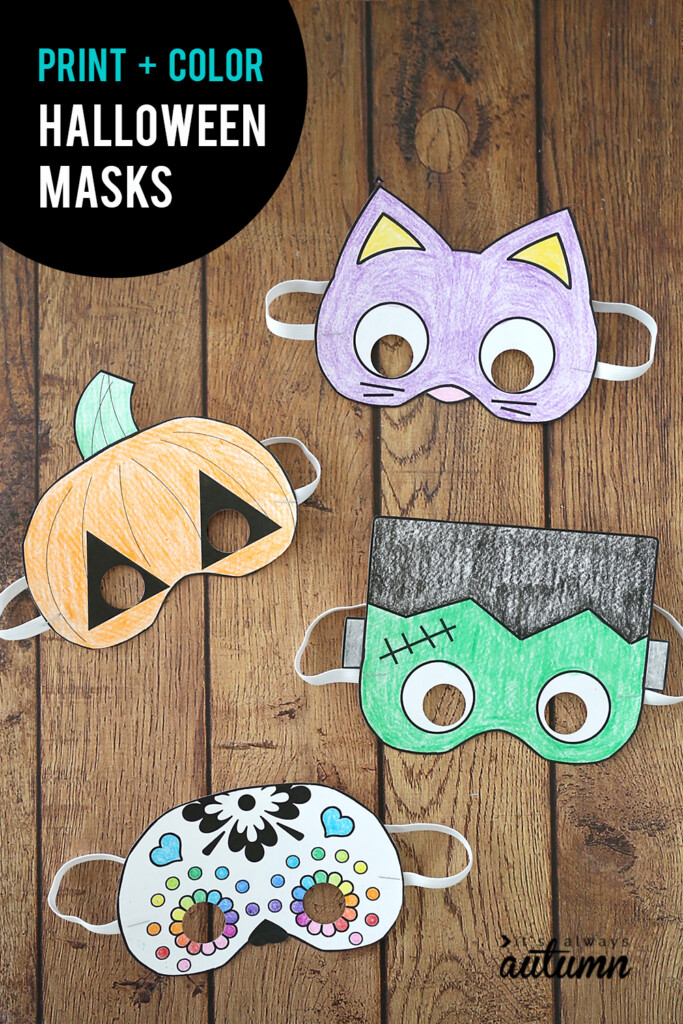 Halloween Mask Craft Ideas Quotes Daily Mee