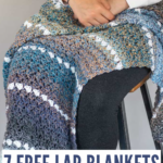 Home Living Lap Robe Lapghan Small Rug Pet Mat Blanket Crochet