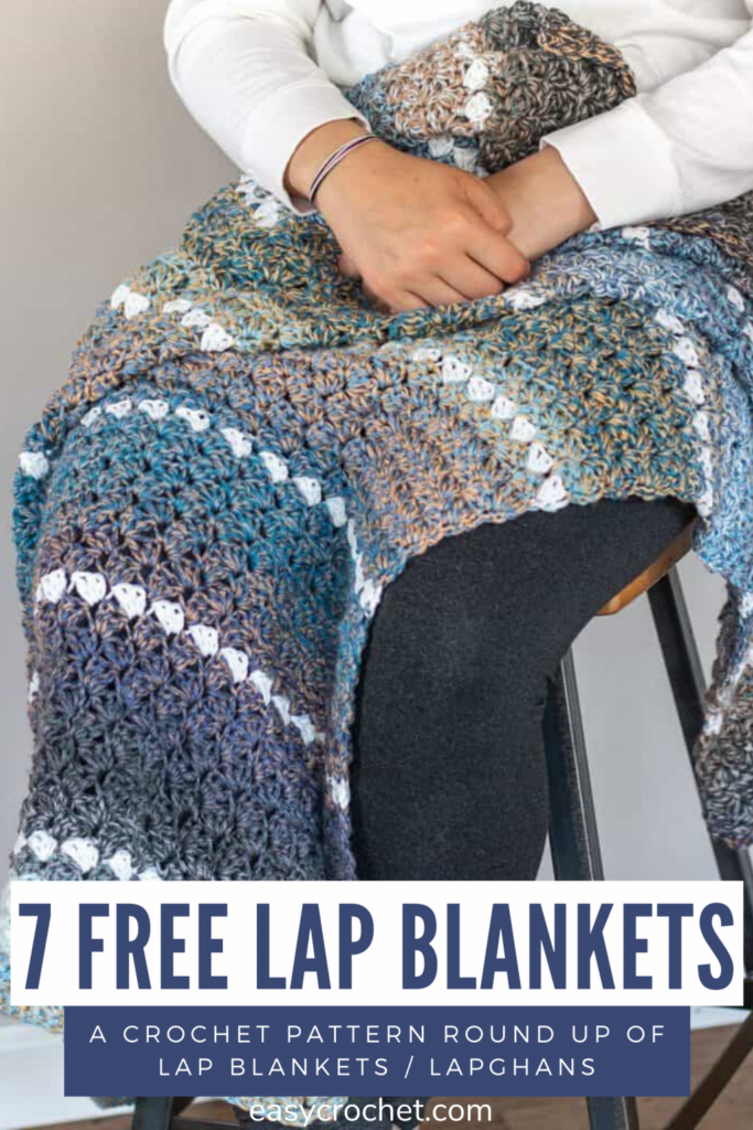 Home Living Lap Robe Lapghan Small Rug Pet Mat Blanket Crochet 