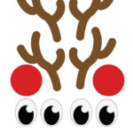 Image Result For Reindeer Antler And Ears Print Out Diy Christmas