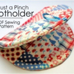 Just A Pinch Potholder Pdf Sewing Pattern Pot Holders Sewing Sewing
