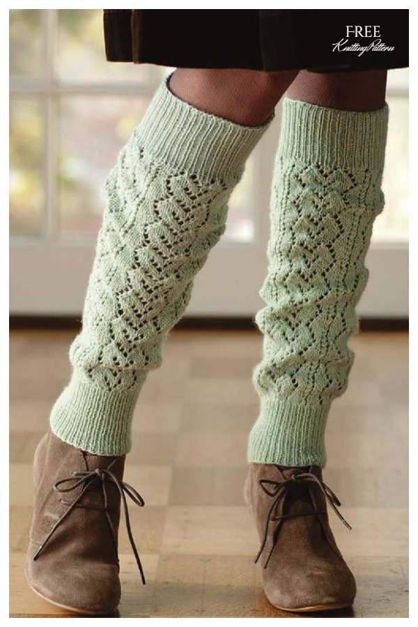 Leg Warmers Free Knitting Patterns Knitting Pattern In 2021 Knit