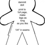 Let s Make Really Cute Voodoo Dolls Dammit Doll Doll Sewing Patterns