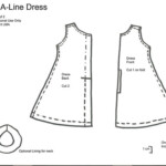 LMA A Line Dress Pattern Pt1 V2 These Are The Pattern Pi Flickr