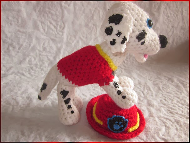 Marshall From Paw Patrol Crochet Pattern