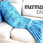 Mermaid Tail Blanket Knitting Pattern Throws Blankets Throws Aloli ru