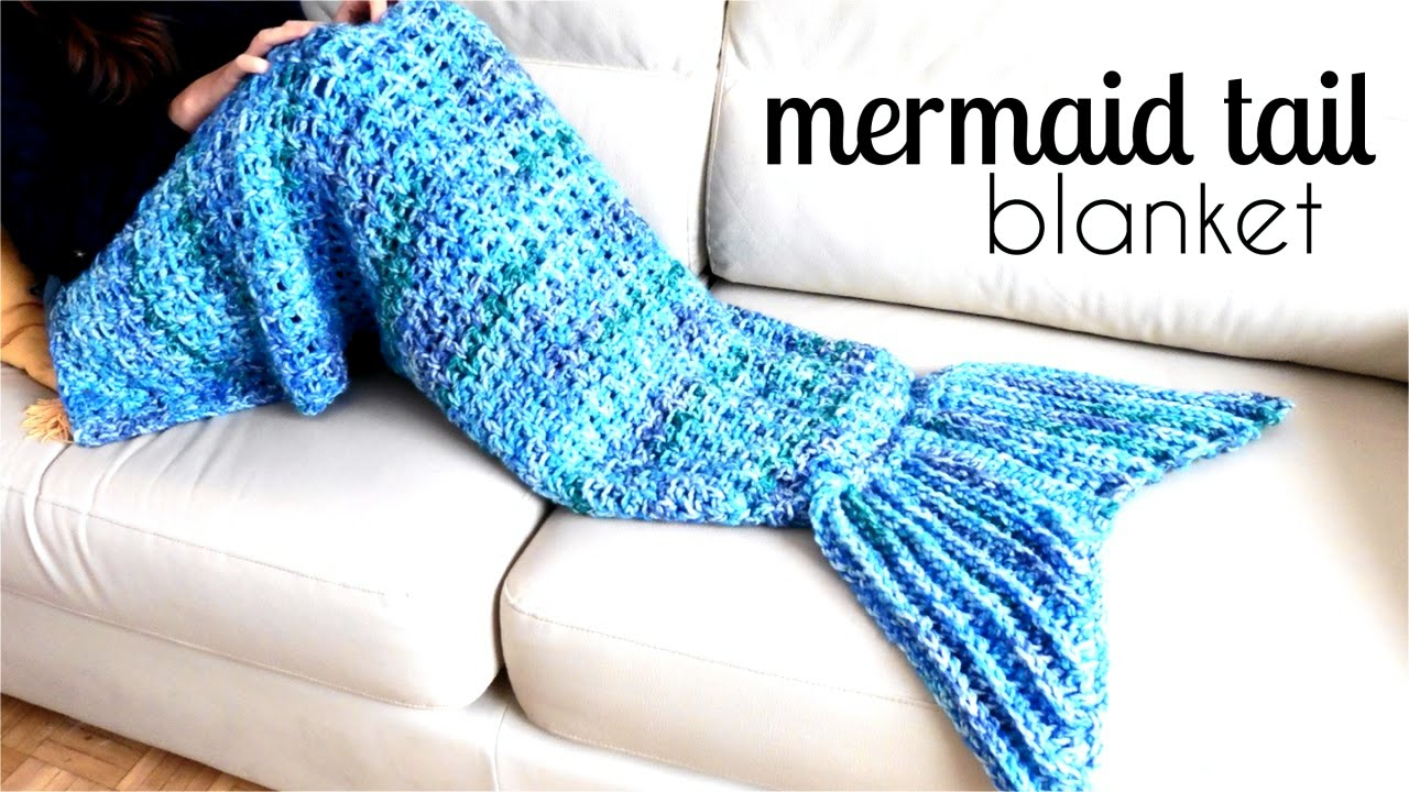 Mermaid Tail Blanket Knitting Pattern Throws Blankets Throws Aloli ru