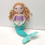 Mia The Mermaid Crochet Amigurumi Doll Pattern Crochet Amigurumi